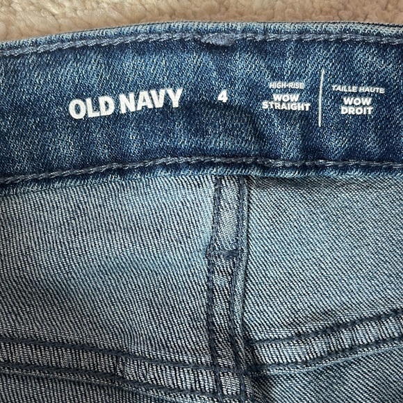 Old Navy Wow Straight High Rise Jeans - Picture 4 of 4